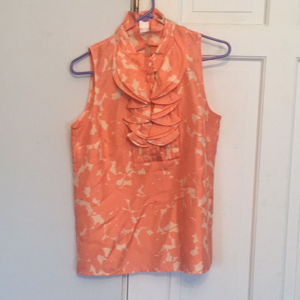 100% Silk J. Crew Sleeveless Blouse